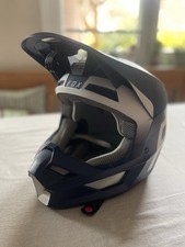Fox Motocross Helm V1 Werd Fb. Navy, Crosshelm Enduro MX-Helm Offroad Helmet
