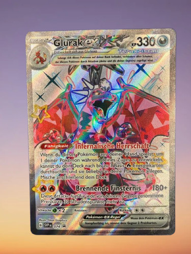 Pokémon karte glurak - pokémon,