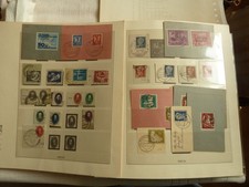 DDR BRIEFMARKEN Lindner T Vordrucke 1949 1 - 1960 44, nur Ganzsachenausschnitte