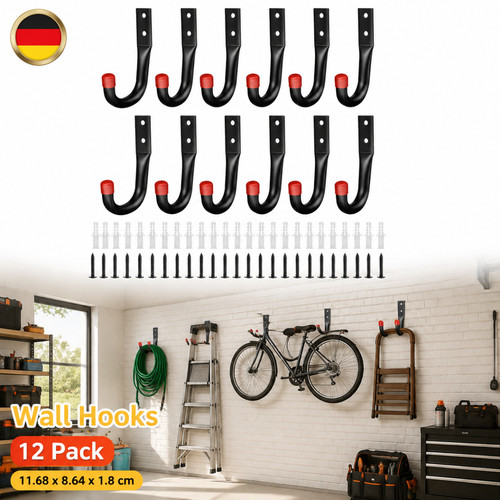 12er set wandhaken - 12er,
