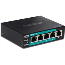 TRENDnet TE-FP051 5-Port PoE+