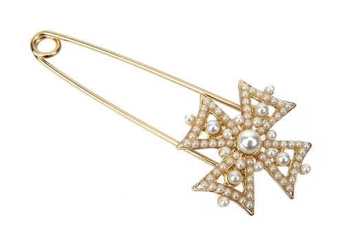 Ella jonte brosche gold - ella,