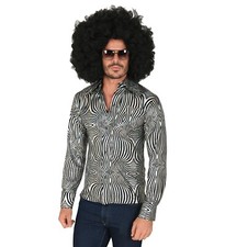 Hemd 70s Disco Style Herren
