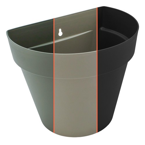 Wand blumen ampel 28x20 - blumen,