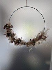 Trockenblumen Kranz Ring Boho