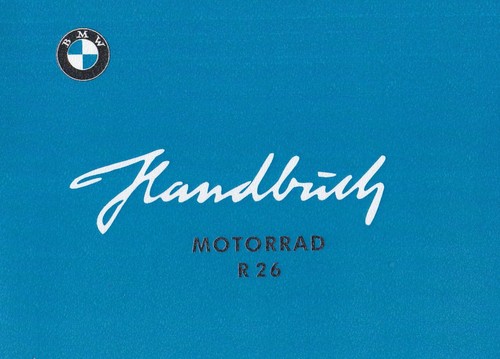 Bmw betriebsanleitung - r,