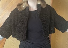 Persianer bolero mit - persianer,