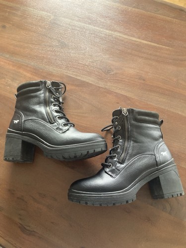 Mustang stiefelette schwarz - mustang,