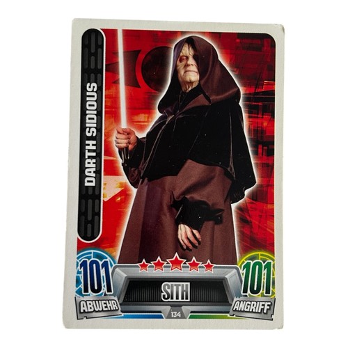 Darth sidious topps star - sidious,