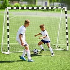 Freizeit fußballtor aus stahl - aus,