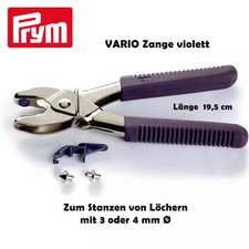 PRYM Vario Zange violett Ösen