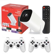 Beamer Projektor 4K WiFi HD Bluetooth Android TV 11.0 WLAN Heimkino Mini Tragbar