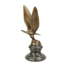 Bronzefigur Art Deco Adler auf