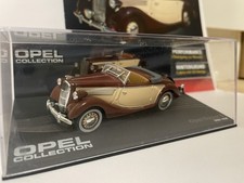 OPEL SUPER 6 MODEL CAR 1:43 SCALE BROWN IXO COLLECTION 1937-1938
