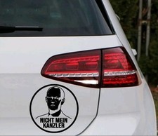 NICHT MEIN KANZLER AUFKLEBER