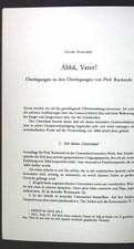 Abbâ, Vater! Überlegungen zu