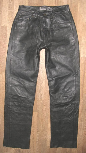 Schmale enjoy lederjeans - -,