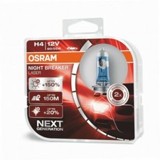 OSRAM NIGHT BREAKER LASER H4 12V 60/55W Halogen Scheinwerferlampe - 2 Stück 