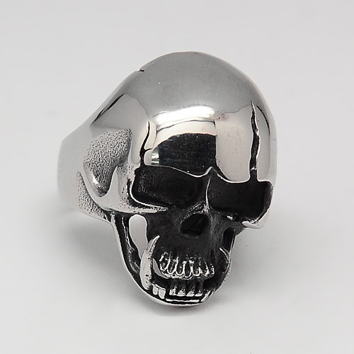 Totenkopf ring edelstahl - 1),