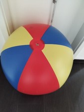 Wasserball Strandball aufblasbar Beachball  rot gelb blau NEU 100cm  / 70cm