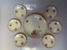 winterling röslau bavaria blumen goldrand teller 28