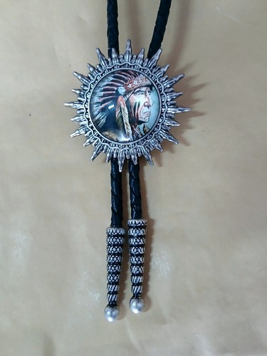 Bolotie halskette indianer - bolotie,