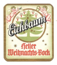 Bieretikett Eichbaum-Brauerei Mannheim (HH)