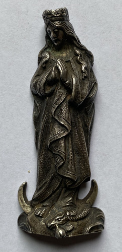 Kleine alte marien statue - alte,