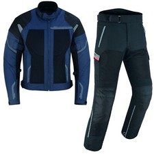 Motorradkombi Herren Textil