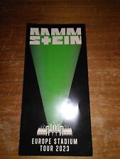 Sammlerticket Rammstein