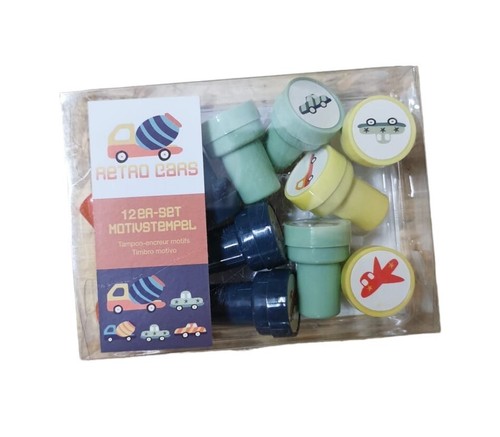 Motivstempel auto retro cars - motivstempel,