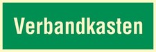 Verbandkasten Fluchtwegschild