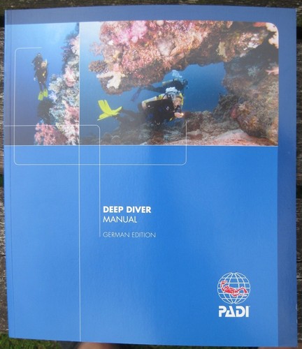 Padi manual deep diver - padi,