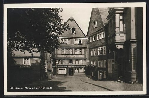 Alt siegen gasthaus zum - ak,