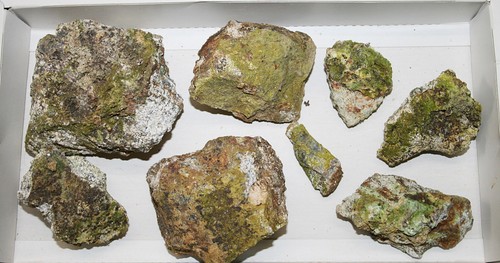 Mineralien lot stücke - lot, 8