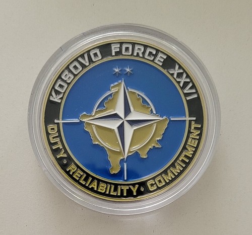 Nato coin kfor xxi - coin,, hq