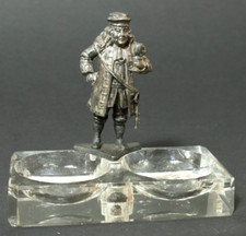 Alte silberne Gambrinus Figur