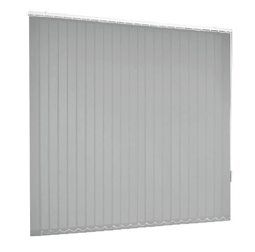 Lamellenvorhang grau silber - grau,
