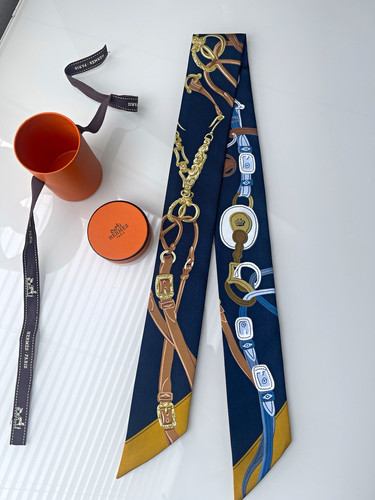 Hermès twilly schal tuch - hermès,