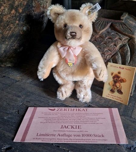 Steiff jackie bär teddy - jackie,