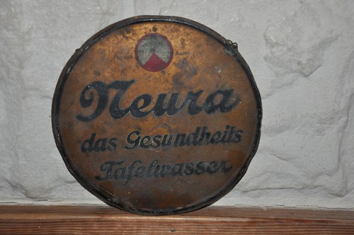 Altes blechschild 20er neura - altes,