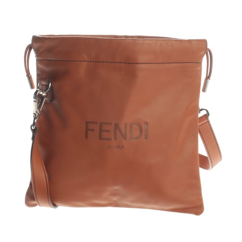 Schultertasche fendi braun - fendi,