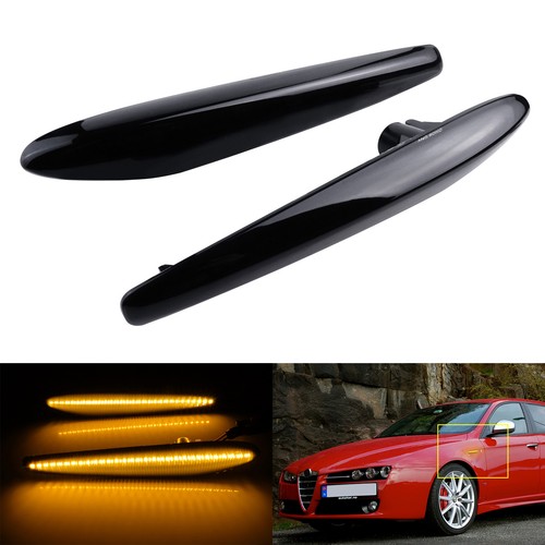 Led seitenblinker schwarz - 2x,