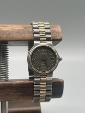 VINTAGE TITANIUM / GOLD LONGINES CONQUEST DAMENUHR MIT BOX - DEFEKT - QUARTZ F.1