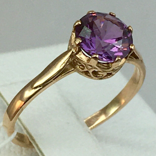 7mm simulated alexandrite - 7mm,