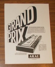 Seltene Werbung vintage AKAI