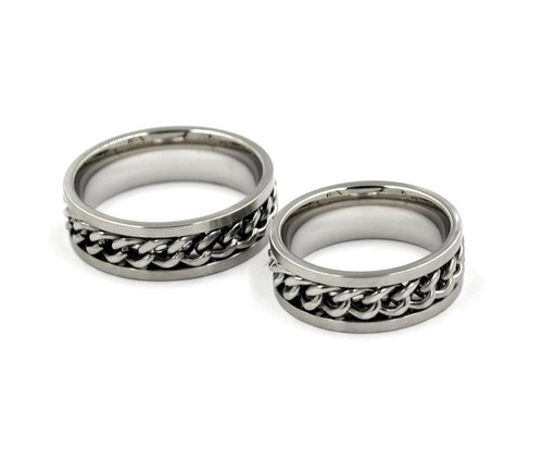 Edelstahl ringe fingerring - edelstahl,