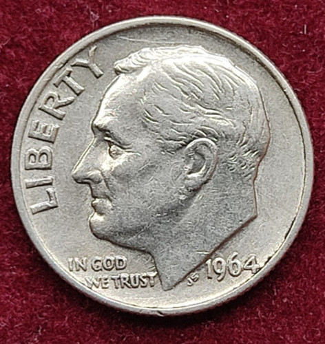 Usa one dime 1964 roosevelt - dime,