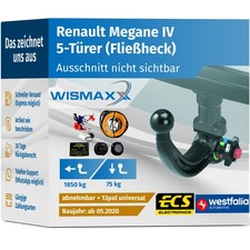 ANHÄNGERKUPPLUNG für Renault