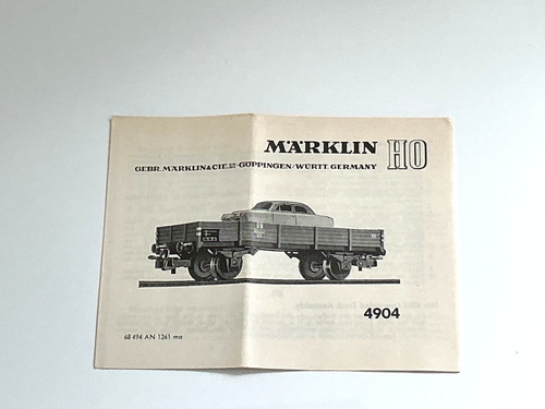 Märklin 4904 bausatz mit - 4904,